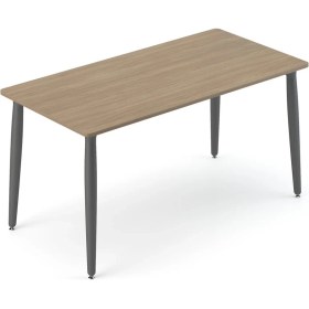 Resim Bürotime Era Çalışma Masası, Samba & Siyah Ayak, 70X140CM 