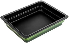 Resim Lava Döküm Dikdörtgen 1/2 Gastronomi Küvet Ölçü 26x33cm. Yeşil 