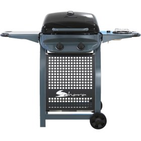 Resim Aygaz Sahara X150 Vagon Tip Lpg'li Barbekü - Siyah 