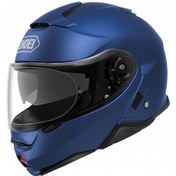 Resim Shoei Neotec Iı Mat Mavi Çene Açılır Güneş Vizörlü Kask 