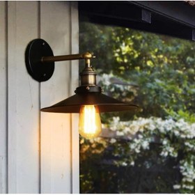 Resim Mylights Retro Rustik Mafsalı Aplik Harekli Aplik 22cm Diğer 
