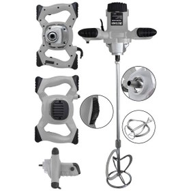 Resim Steiner 2800 W Bakır Sargı Alçı Boya ve Harç Karıştırıcı Mikser 