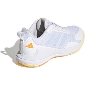 Resim Adidas Novaflight 2 Indoor Kadın Beyaz Voleybol Ayakkabısı Kı8520 Beyaz 