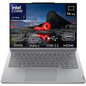 Resim Lenovo ThinkBook 14 2-in-1 G4 IML 21MX002VTR031 Ultra 7 155U 48 GB 512 GB+512 GB SSD 14" Dos Dizüstü Bilgisayar 