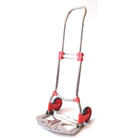 Resim MOONSHOP 90 Kg Taşıma Kapasiteli Kolay Kullanım Portatıf Katllanır Yük Eşya Taşıma Arabası ft90e 