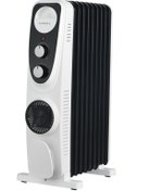 Resim Luxell Lux09-Fp-Bw 9 Dilim 2400 Watt Turbo Fanlı Yağlı Radyatör 