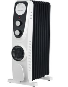 Resim Luxell Lux09-Fp-Bw 9 Dilim 2400 Watt Turbo Fanlı Yağlı Radyatör 