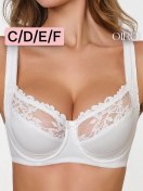 Resim Oıro Dantel Sütyen Büyük Beden 358558996 Beyaz 