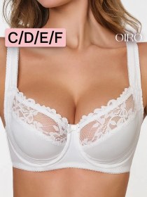 Resim Oıro Dantel Sütyen Büyük Beden 358558996 Beyaz 