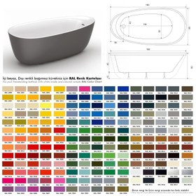 Resim Maya Bağımsız Küvet | Jakuzi Seçenekli - 85x180 / Beyaz / 1 Kişilik 