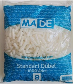 Resim 8 MM Standart Dübel Paket 1000 Adet 