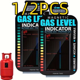 Resim 1 Adet veya 2 Adet Manyetik Tabanlı Gaz Seviye Göstergesi - Ağır Hizmet Tipi Gas Dedektör Kartları, Manyetik Algılama Teknolojisi, Enerji Gerektirmez, LPG/Propan/Bütan Depoları İçin Uygun - Kolay Okunabilen Renkli Seviyelendirmeler (0-%) - Akıllı Telefonlarla/Kameralarla Gerçek Zamanlı İzleme İmkanı Sunar - Ev, Ofis, Endüstriyel kullanım İçin Ideal Bir Emniyet & Yasaya uyum Aracı 
