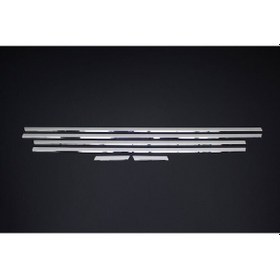 Resim Chery Tiggo Uyumlu Cam Çıtası 6 Parça 2008 Üzeri Paslanmaz Krom 