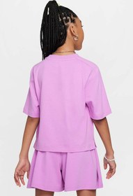 Resim Nike Sportswear Mor Kız Çocuk Kısa Kol T-Shirt 