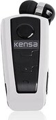 Resim Kensa Makaralı Titreşimli Mikrofonlu Bluetooth Kulaklık Siyah 