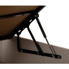 Resim Nironyatak Luna Yatak Baza Başlık Seti 100 x 200 CM Cm Tek Kişilik Ortopedik Set 