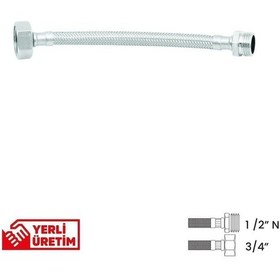 Resim Bağlantı Hortumu 1/2' N ' -3/4' 100 Cm 