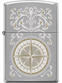 Resim Zippo Çakmak Compass Design Kumpas 200-096645 