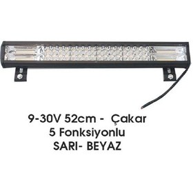 Resim Carub Br4203312 Off-road Projek 9-30v 52cm Çakar 5 Fonks S.b 