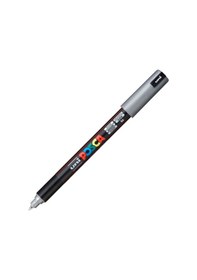 Resim Uni Posca Pc-1Mr Boyama Markörü 0.7Mm Silver 