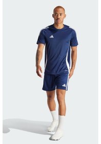 Resim Adidas Spor Forma Tiro 24 Erkek Lacivert Maç Antrenman Forması Is1018 Lacivert 