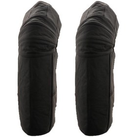 Resim Homyl 1 Çift Kış Sıcak Dizlik Motosiklet Sürme Soğuk Geçirmez Siyah 