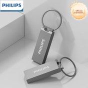 Resim PHILIPS 64GB USB Bellek, Yüksek Hızlı Flash Bellek Yedekleme Sürücü Mac ve PC için Veri Depolama Çözümü 