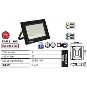 Resim Horoz Pars-100 Horoz 100w Ledli Projektör 