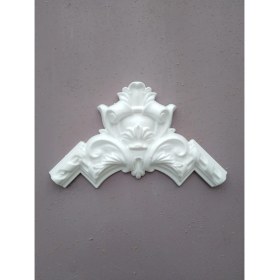 Resim Pakpiyer Eps Küçük Çıta Tavan Duvar Çıta Köşesi Rozet Kartonpiyer Dekor ( 5 Adet) Köşe Küçük Rozet 4 cm 