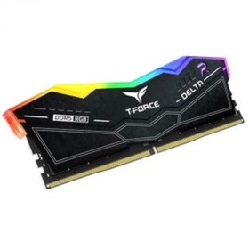 Resim T-Force Delta RGB FF3D532G7600HC36DDC01 32 GB (2x16 GB) DDR5 7600 MHz CL36 Siyah Gaming RAM 