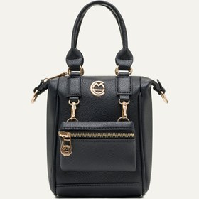 Resim Bella Siyah E. Deri Bebek Çantası 