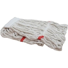 Resim Cod-Ex Çift Kovalı Temizlik Seti Yedek Islak Mop Dar Pamuklu Beyaz 450 G 17 CM 