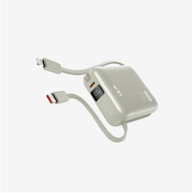 Resim Linktech PD22 Hızlı Şarj 22.5W Dahili Kablolu 10.000 mAh Powerbank 
