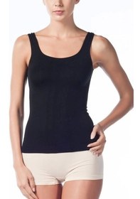 Resim Miss Fit 1601 Kalın Askılı Atlet Siyah 