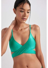 Resim Defacto Fall in Love Regular Fit Bikini Üstü B0387AX23HSGN232 Yeşil 