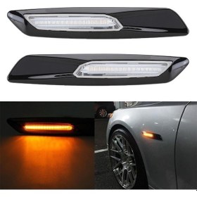 Resim Wondernest Yaprak Yan Stil: Sones Sarı Parça Led Kurulu Işık, Işığı İçin, Dc12v Çamurluk C Bmw Araba 2 1.7w / Ns Diğer 