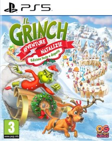 Resim Bandai Namco The Grinch Christmas Adventures - Merry & Mischievous Edition PS5 Oyun 