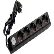 Resim İsmiyle Al Multi-Let 5li̇ Anahtar Topraklı Ç.k 2mt Kablo Priz 