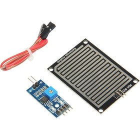 Resim Alkatronik-Yağmur Algılama Sensör Modülü Arduino Raindrops Su Algılama 