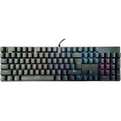 Resim Raynox K100 Mekanik Rgb LED Işıklı Oyuncu Klavye 