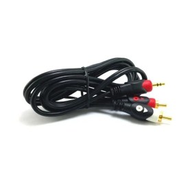 Resim Swat 2Rca 3,5Mm 1.5 Metre Stereo Kablo Gold 