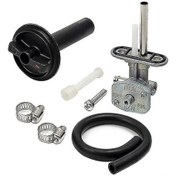 Resim Shineyee Yamaha Kodiak Yfm400fa Yfm450fa İçin Yüksek Kaliteli Yakıt Tankı Anahtar Valfi, Sızdırmaz Ve Dayanıklı 