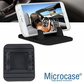 Resim Microcase Araç Gövde Üstü Kaydırmaz Silikon Ped Telefon Tutucu - AL3654 (Pembe) 