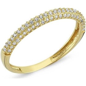 Resim 14 Ayar Altın Yarım Tur Yüzük 1.30 Gram (220835094) 