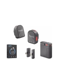 Resim Hadron H01 Lightning Ve Type-c Kablosuz Çiftli Yaka Mikrofon Seti 