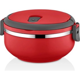 Resim Mobgift Freshbox Tek Katlı Sefer Tası Yemek Termosu - Kırmızı 