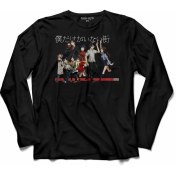 Resim Kendim Seçtim Boku Dake Ga Inaı Machı Naruto One Pıece Uzun Kollu Tişört Baskılı Çocuk T-Shirt 