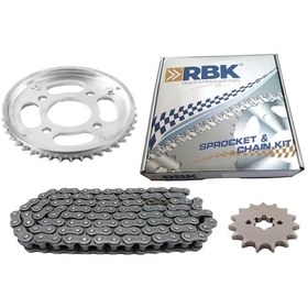 Resim Honda Cbf 150 Ön-arka Dişli Zincir Set Rbk 428h 128l 15-41t 