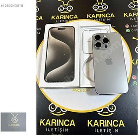 Resim Apple iPhone 15 Pro İkinci El YD | 128 GB | Natürel Titanyum 