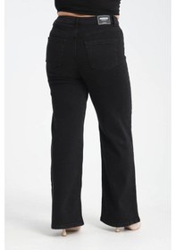 Resim Lacarino 7652 Nita Kadın Jean Pantolon Black 